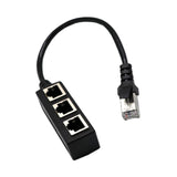 Maxbell RJ45 1 to 3 Ethernet LAN Network Splitter Extender Adapter Connector Cable - Aladdin Shoppers