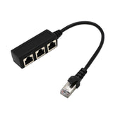 Maxbell RJ45 1 to 3 Ethernet LAN Network Splitter Extender Adapter Connector Cable - Aladdin Shoppers