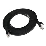 Maxbell RJ45 CAT6 Ethernet Network LAN Cable Flat UTP Patch Router Black 2 Meters - Aladdin Shoppers