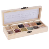 Maxbell Rock & Mineral Collection Geology Science Kit Earth Science Toy - Box Of 12 pieces Quartz Specimens - Aladdin Shoppers