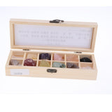 Maxbell Rock & Mineral Collection Geology Science Kit Earth Science Toy - Box Of 12 pieces Quartz Specimens - Aladdin Shoppers