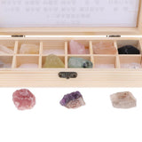 Maxbell Rock & Mineral Collection Geology Science Kit Earth Science Toy - Box Of 12 pieces Quartz Specimens - Aladdin Shoppers