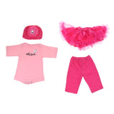 Maxbell Rompers Skirt Leggings Hat Socks for 22''-23'' Reborn Baby Girl Doll Clothes - Aladdin Shoppers