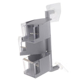 Maxbell Rotatable Hanging Spice Rack Set Wall-mounted Revolving Spice Rack 3-Gray - Aladdin Shoppers