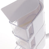 Maxbell Rotatable Hanging Spice Rack Set Wall-mounted Revolving Spice Rack 3-White - Aladdin Shoppers