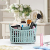 Maxbell Rotatable Plastic Desktop Organizer Desk Storage Container Blue - Aladdin Shoppers