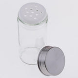 Maxbell Rotatable Salt Pepper Shaker Stainless Steel Condiment Dispenser Silver - Aladdin Shoppers