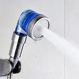 Maxbell Round 3 Modes Massage Function Shower Head Home Bathroom Mini Handheld Showerhead Water Spray - Aladdin Shoppers