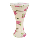 Maxbell Round Base Cocktail Cover Wedding Event Dry Bar Table Cloth Flower 2 - Aladdin Shoppers