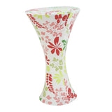 Maxbell Round Base Cocktail Cover Wedding Event Dry Bar Table Cloth Leaves 1 - Aladdin Shoppers