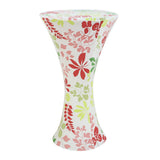 Maxbell Round Base Cocktail Cover Wedding Event Dry Bar Table Cloth Leaves 1 - Aladdin Shoppers