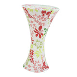 Maxbell Round Base Cocktail Cover Wedding Event Dry Bar Table Cloth Leaves 1 - Aladdin Shoppers