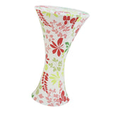Maxbell Round Base Cocktail Cover Wedding Event Dry Bar Table Cloth Leaves 1 - Aladdin Shoppers