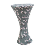 Maxbell Round Base Cocktail Cover Wedding Event Dry Bar Table Cloth Pink Flower - Aladdin Shoppers