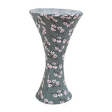 Maxbell Round Base Cocktail Cover Wedding Event Dry Bar Table Cloth Pink Flower - Aladdin Shoppers