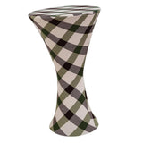 Maxbell Round Base Cocktail Cover Wedding Event Dry Bar Table Cloth Stripe 1 - Aladdin Shoppers