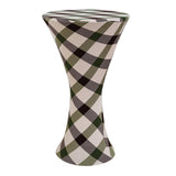 Maxbell Round Base Cocktail Cover Wedding Event Dry Bar Table Cloth Stripe 1 - Aladdin Shoppers