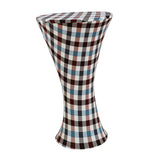 Maxbell Round Base Cocktail Cover Wedding Event Dry Bar Table Cloth Stripe 3 - Aladdin Shoppers