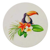 Maxbell Round Shape Teacup Coaster Kung Fu Tea Coaster for Drinks Style01 - Aladdin Shoppers