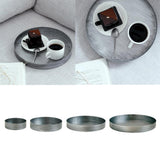 Maxbell round tray cake dessert coffee plate decorating photography ring tray S - Aladdin Shoppers
