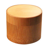 Maxbell Round Tube Bamboo Tea CanisterTea Barrel Matcha Tea Box Tea Tin #1 - Aladdin Shoppers