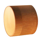 Maxbell Round Tube Bamboo Tea CanisterTea Barrel Matcha Tea Box Tea Tin #1 - Aladdin Shoppers