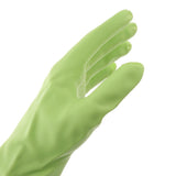Maxbell Rubber Gloves Kitchen Cleaning Gloves Waterproof Dishwashing Green S - Aladdin Shoppers