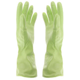 Maxbell Rubber Gloves Kitchen Cleaning Gloves Waterproof Dishwashing Green S - Aladdin Shoppers