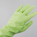 Maxbell Rubber Gloves Kitchen Cleaning Gloves Waterproof Dishwashing Green S - Aladdin Shoppers