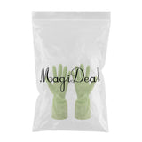 Maxbell Rubber Gloves Kitchen Cleaning Gloves Waterproof Dishwashing Green S - Aladdin Shoppers