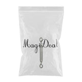 Maxbell Rustproof Stainless Steel Hook Eye Turnbuckle Wire Rope Tension Screw 8mm - Aladdin Shoppers