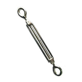 Maxbell Rustproof Stainless Steel Hook Eye Turnbuckle Wire Rope Tension Screw 8mm - Aladdin Shoppers