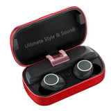 Maxbell S8 TWS Wireless Headphones Bluetooth 5.0 Headset Red - Aladdin Shoppers