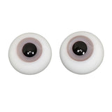 Maxbell Safety 14mm Eyes Acrylic Eyeballs for Dollfie BJD Doll DIY Making Gray - Aladdin Shoppers