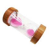 Maxbell Sand Clock Hourglass Timer for Kitchen Yoga Kids Game -Pink Sand 30 Min - Aladdin Shoppers