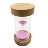 Maxbell Sand Clock Hourglass Timer for Kitchen Yoga Kids Game -Pink Sand 5 Min - Aladdin Shoppers