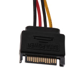 Maxbell SATA 15Pin Male To 4Pin Female Power Extension Cable Adapter Converter Cord - Aladdin Shoppers