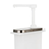 Maxbell Sauce Pump Dispenser 1L/2L Oil Vinegar Ketchup Container for Restaurant 1L A - Aladdin Shoppers