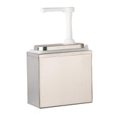 Maxbell Sauce Pump Dispenser 1L/2L Oil Vinegar Ketchup Container for Restaurant 1L B - Aladdin Shoppers