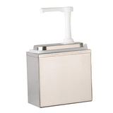 Maxbell Sauce Pump Dispenser 1L/2L Oil Vinegar Ketchup Container for Restaurant 1L B - Aladdin Shoppers