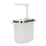 Maxbell Sauce Pump Dispenser 1L/2L Oil Vinegar Ketchup Container for Restaurant 2L A - Aladdin Shoppers