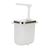 Maxbell Sauce Pump Dispenser 1L/2L Oil Vinegar Ketchup Container for Restaurant 2L A - Aladdin Shoppers