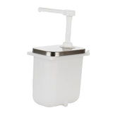 Maxbell Sauce Pump Dispenser 1L/2L Oil Vinegar Ketchup Container for Restaurant 2L A - Aladdin Shoppers