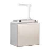 Maxbell Sauce Pump Dispenser 1L/2L Oil Vinegar Ketchup Container for Restaurant 2L B