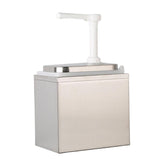 Maxbell Sauce Pump Dispenser 1L/2L Oil Vinegar Ketchup Container for Restaurant 2L B - Aladdin Shoppers