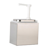 Maxbell Sauce Pump Dispenser 1L/2L Oil Vinegar Ketchup Container for Restaurant 2L B - Aladdin Shoppers