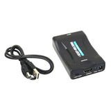 Maxbell Scart to HDMI Adapter Converter Audio Video Composite TV DVD New - Aladdin Shoppers