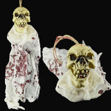 Maxbell Scary Skull Ghost Doll Hanging Ornament Halloween Room Party Prop Decoration - Aladdin Shoppers