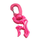 Maxbell Scuba Diving Diver Snorkeling Double 2 BCD Hose Holder Regulator Octopus Retainer with Folding Swivel Snap Clip