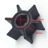 Maxbell Sea Water Pump Impeller for Tohatsu/Nissan (6/8/9.8hp) 3B2-65021-1 - Aladdin Shoppers